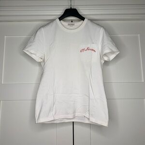 Alexander McQueen Logo White T-Shirt
